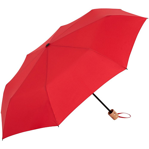 Зонт складной OkoBrella, красный - рис 2.