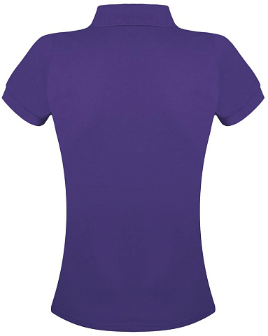 Рубашка поло женская Prime Women 200 темно-фиолетовая - рис 3.