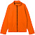 Куртка флисовая унисекс Manakin, оранжевая - миниатюра - рис 2.