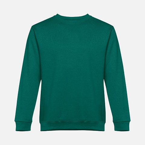 Свитшот унисекс Delta, темно-зеленый - рис 2.