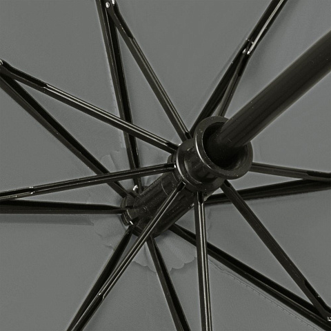 Зонт складной Fiber Magic, серый - рис 6.