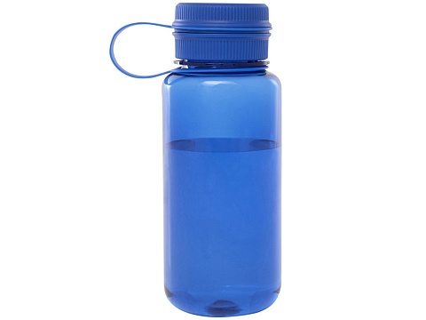 Спортивная бутылка Ryder из переработанного ПЭТ-пластика объемом 900 мл с многофункциональной крышкой, сертифицированная RCS - Ярко-синий - рис 3.