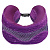 Подушка под шею для путешествий Evolution Cool, фиолетовая - миниатюра - рис 5.