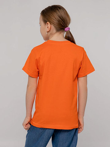 Футболка детская T-Bolka Kids, оранжевая - рис 6.
