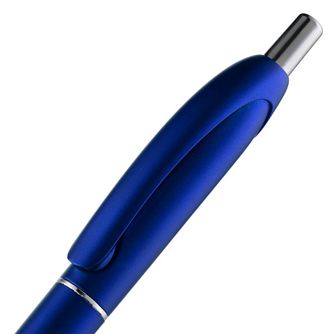 Ручка шариковая Bright Spark, синий металлик - рис 6.