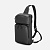 Рюкзак на одно плечо Jekko, черный - миниатюра - рис 2.