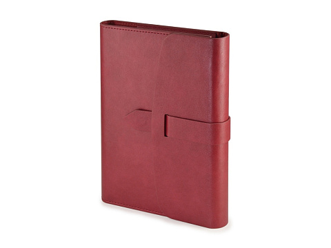 Ежедневник недатированный А5 Senate с магнитным клапаном, бордовый (Р)