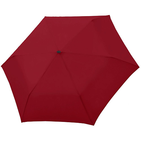 Зонт складной Carbonsteel Slim, красный - рис 2.