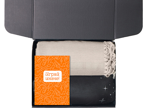 Подарочный набор Re:y. Haven  с пледом, кружкой и чаем - рис 3.