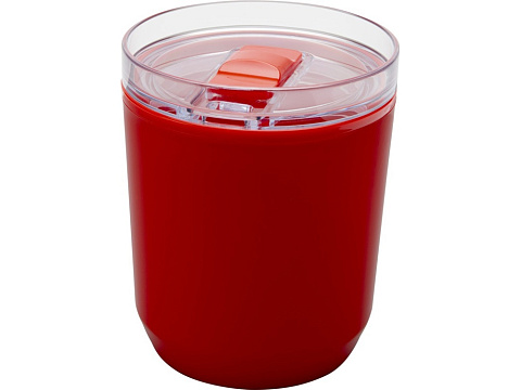 Hudson кружка из переработанного пластика с двойными стенками объемом 180 мл, красный - рис 5.
