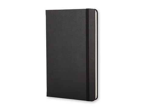 Записная книжка Moleskine Classic (в линейку) в твердой обложке, Large (13х21см), черный - рис 4.