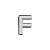 Элемент брелка-конструктора «Буква F» - миниатюра