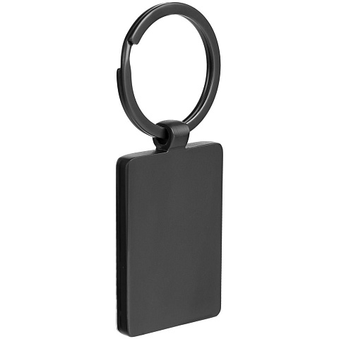 Брелок Gun Metal Rectangle, графитовый - рис 4.