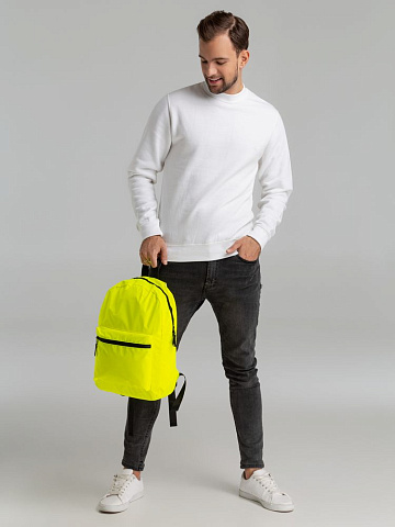 Рюкзак Manifest Color из светоотражающей ткани, желтый неон - рис 9.