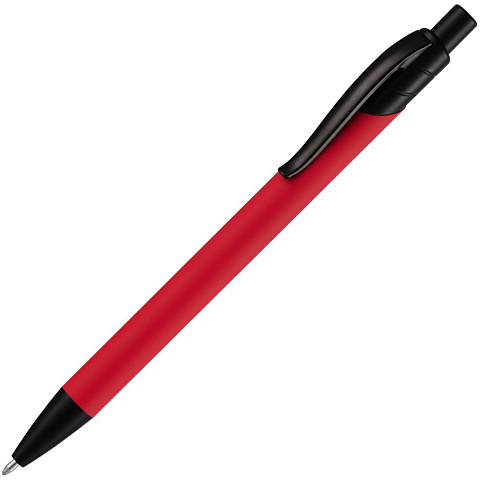 Ручка шариковая Undertone Black Soft Touch, красная - рис 2.