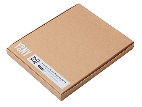 Набор блокнот А5 с магнитным держателем для ручки и подставкой для телефона и металлической шариковой ручкой NotaBene, черный - рис 14.