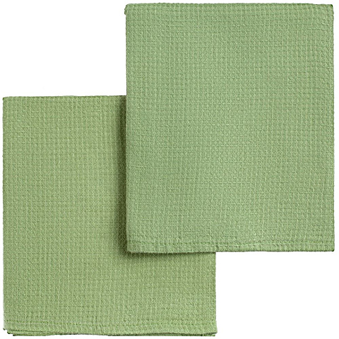Набор полотенец Fine Line, зеленый - рис 2.