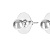 Пусеты Dots Fiore Luna AL1003 S - миниатюра - рис 2.