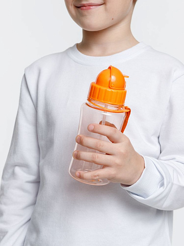 Детская бутылка для воды Nimble, оранжевая - рис 6.