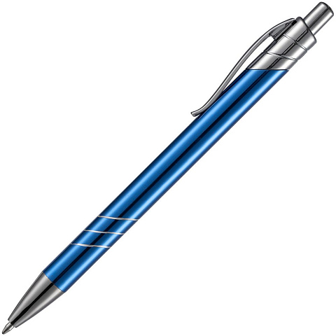 Ручка шариковая Underton Metallic, синяя - рис 3.