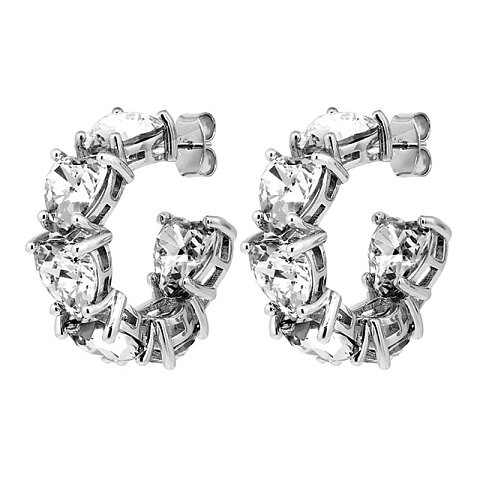 Серьги HARDY SS CRYSTAL Dyrberg Kern 480015 - рис 4.