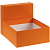 Коробка Satin, большая, оранжевая - миниатюра - рис 3.