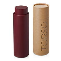 Вакуумный термос с двойными стенками и медным слоем Torso, 480 мл, бургунди