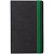 Ежедневник Velours, недатированный, черный с зеленым - миниатюра - рис 3.