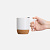 Кружка Corky Grip, белая - миниатюра - рис 4.