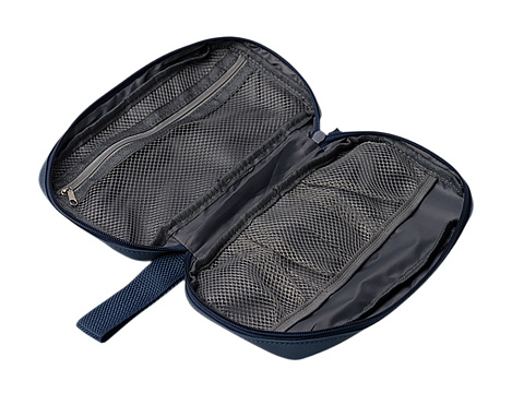 Косметичка-органайзер DULAC/ЛАВИЯ из искусственной кожи, синий нейви - рис 5.