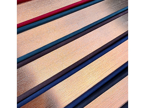 Ежедневник недатированный А5 Royal, красный с бронзовым срезом - рис 7.