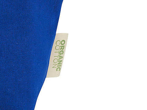 Odisha большая сумка для аксессуаров из органического материала OCS, 180 г/м², 3 л, королевский синий - рис 4.