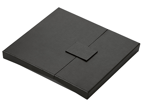 Подарочный набор Tesla с блокнотом А5, ручкой и пауэрбенком на 10 000 mAh, черный - рис 21.