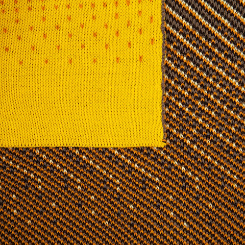 Плед Dreamshades, желтый с коричневым - рис 4.