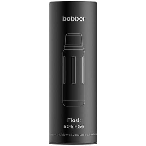 Термос Flask 470, вакуумный, стальной матовый - рис 6.