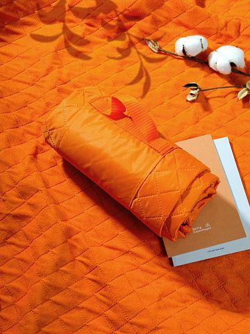 Плед для пикника Comfy, оранжевый - рис 6.