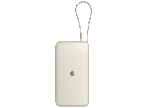 Внешний аккумулятор со встроенным кабелем Xiaomi 67W Power Bank 20000 (Integrated Cable) Tan - рис 3.