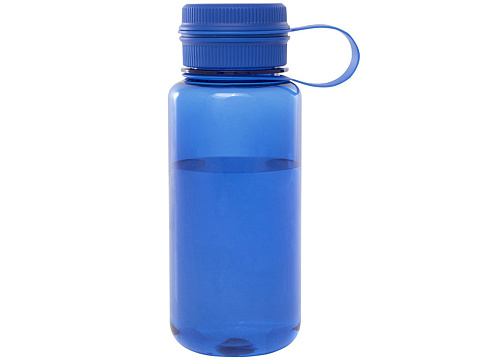 Спортивная бутылка Ryder из переработанного ПЭТ-пластика объемом 900 мл с многофункциональной крышкой, сертифицированная RCS - Ярко-синий - рис 2.