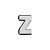 Элемент брелка-конструктора «Буква Z» - миниатюра