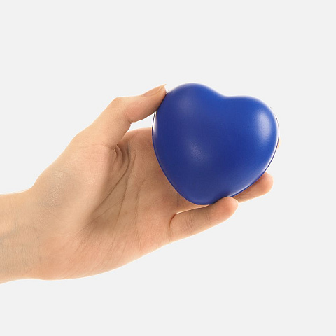 Антистресс «Сердце», синий - рис 3.