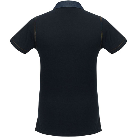 Рубашка поло мужская DNM Forward темно-синяя - рис 3.