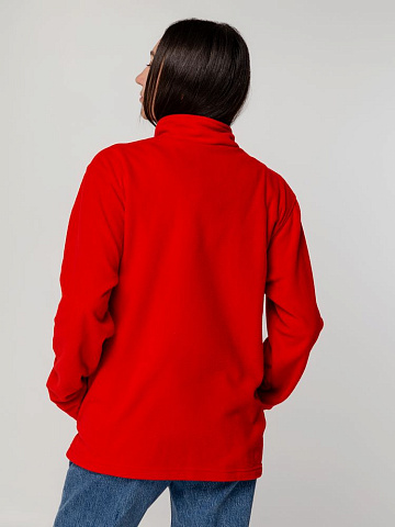 Куртка флисовая унисекс Manakin, красная - рис 11.