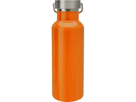 Бутылка для воды Thor из нержавеющей стали, сертифицированной по стандарту RCS, оранжевый - рис 3.