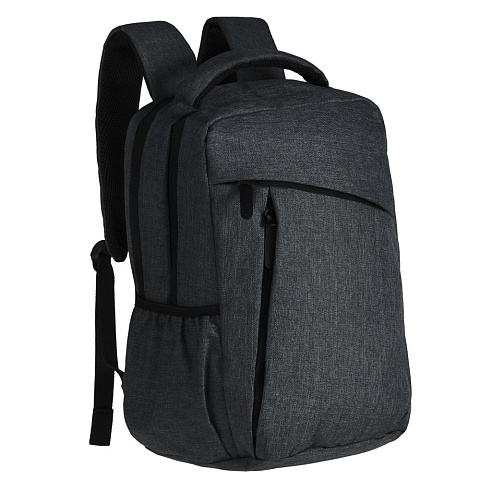 Рюкзак для ноутбука The First, темно-серый - рис 2.