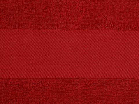 Полотенце Terry S, 450, красный - рис 2.
