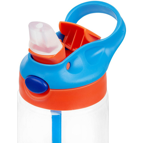 Детская бутылка Frisk, оранжево-синяя - рис 5.