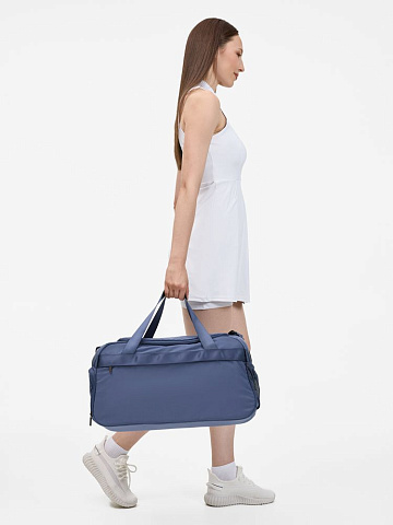 Сумка дорожная Vei, темно-синяя - рис 8.