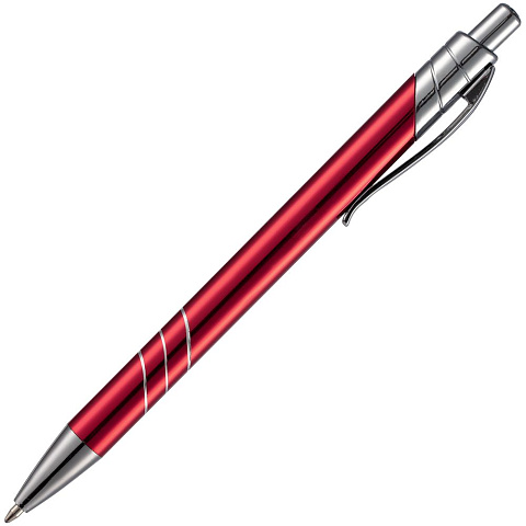 Ручка шариковая Underton Metallic, красная - рис 3.