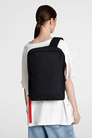 Рюкзак B2, черный с красными стропами - рис 7.