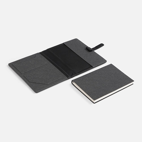 Ежедневник-органайзер Twill, недатированный, черный - рис 7.